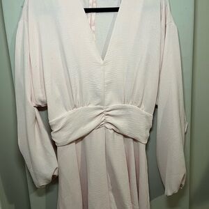 Lulu's Light Pink Mini Dress